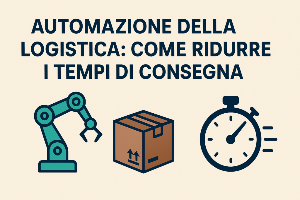 Automazione della logistica: come ridurre i tempi di consegna