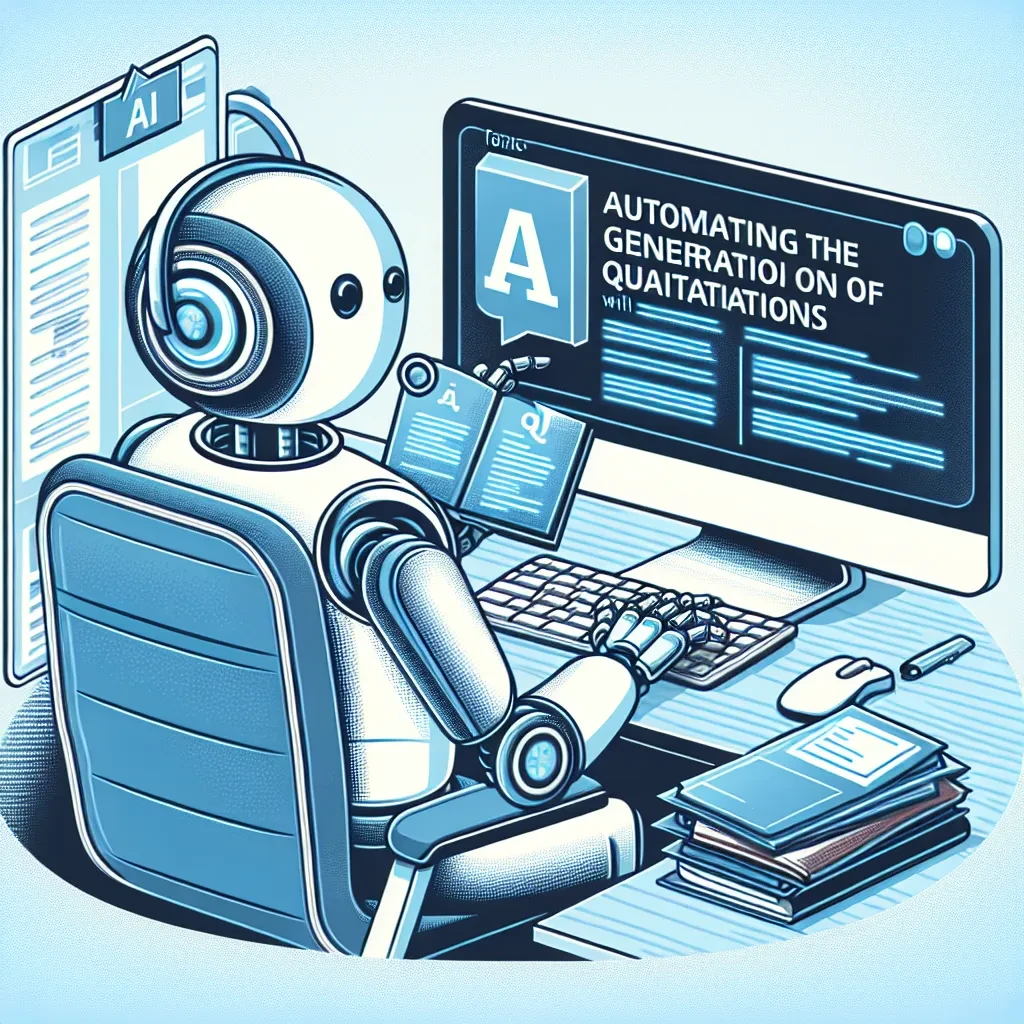 Automatizzare la generazione di preventivi con l’AI