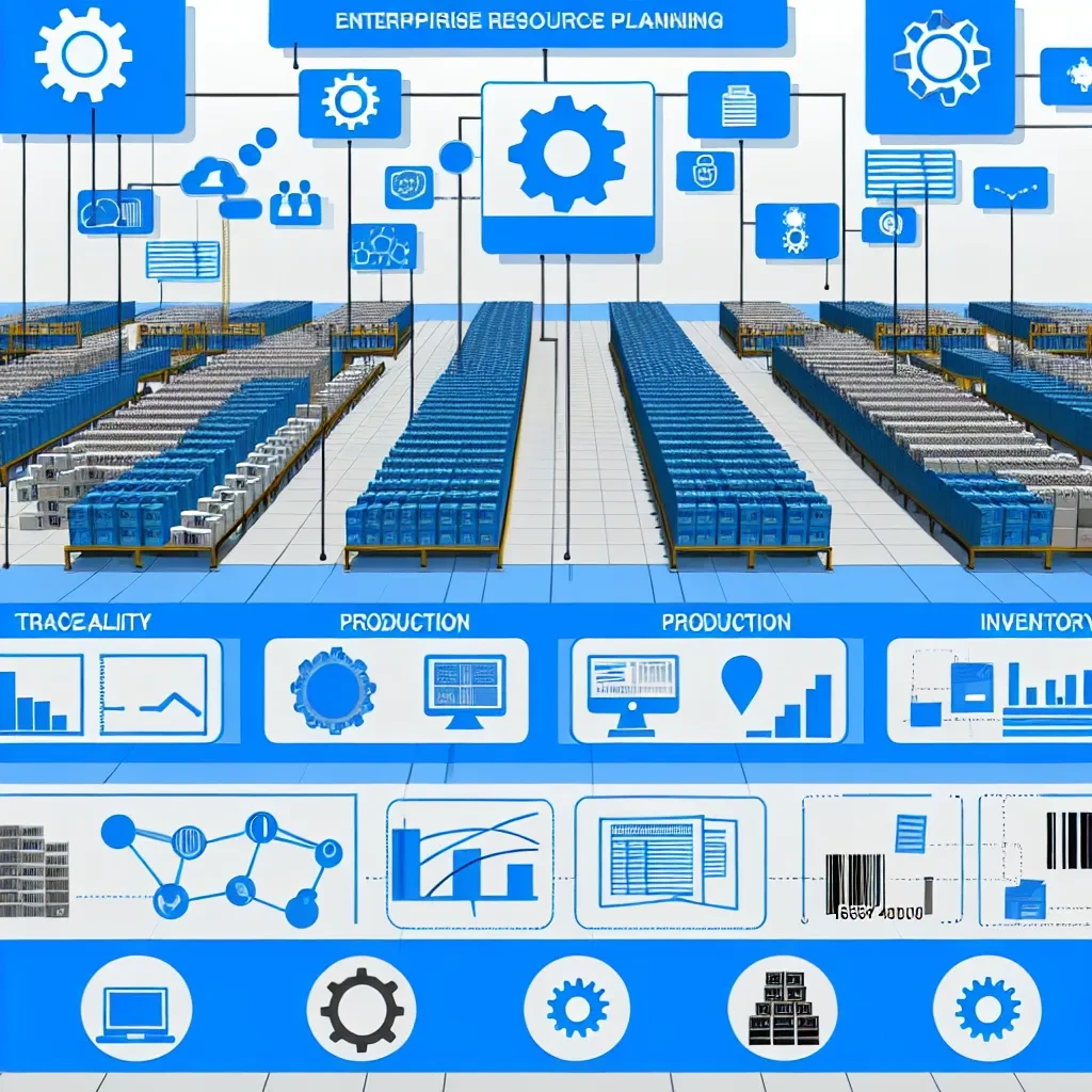 ERP per aziende manifatturiere: tracciabilità, produzione, scorte